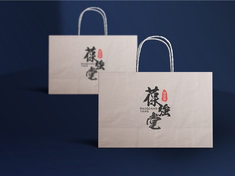 葆強堂手提袋-保健品包裝定制