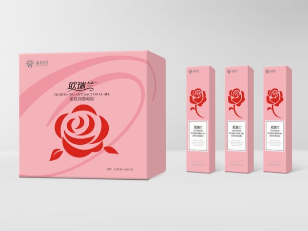 歐瑞蘭緊致抑菌凝膠精品盒-保健品包裝定制
