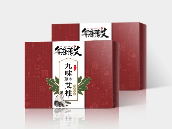 九味草本艾柱卡盒